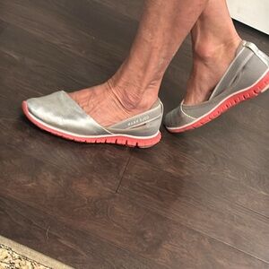 Cole Haan Zerogrand sliver slip on shoes